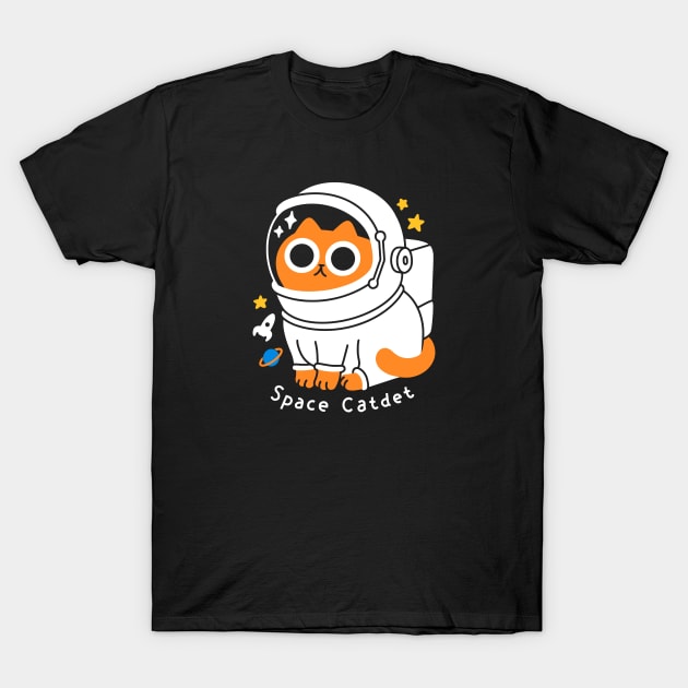 Space Catdet T-Shirt by obinsun